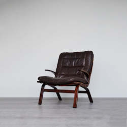 Seating: Norwegian Lounge Chair By Nordahl Solheim & Elsa Solheim for Rybo Rykken & Co