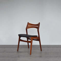 Seating: Teak Chair Model #301 by Erik Buch for Chr. Christensen