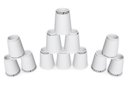 Cups: Pro Series X White Cups