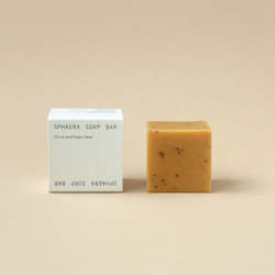Soap manufacturing: Citrus and Poppy Seed