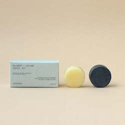 Soap manufacturing: BALANCE + VOLUME TRAVEL KIT