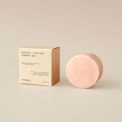 Soap manufacturing: NOURISH + RESTORE SHAMPOO BAR
