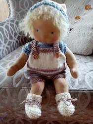 Formed Dolls: Waldorf.Steiner inspired doll:  " Jamie"