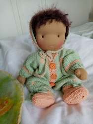 Formed Dolls: "Babs" a Waldorf/Steiner baby doll