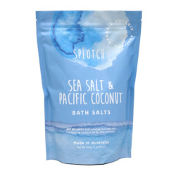 Coconut: SPLOTCH SEA SALT & PACIFIC COCONUT BATH SALTS 950G
