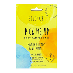 Splotch Manuka Honey & Vitamin C Pick Me Up Body Pamper Pack