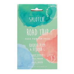 Splotch Kakadu Plum & Vitamin C Road Trip Face Pamper Pack