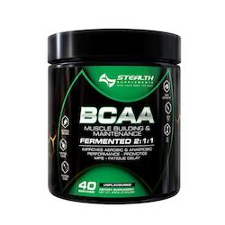Health supplement: Stealth BCAA 2:1:1 - Instantized Muscle Building & Maintenance
