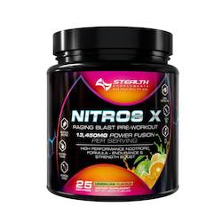 Health supplement: Stealth Nitros X - Raging Blast Pre-Workout
