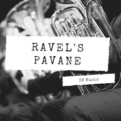 Musician: Ravel's Pavane - Quartet for any combination of baritones, euphoniums, tuba or trombone