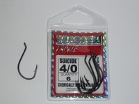 Wasabi Suicide Hooks Small Packet Size 4 0 Black