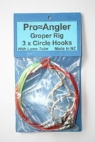 Steve's Pro Angler 3 x Circle Hook Groper Rig
