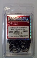 Wasabi Suicide Hooks Bulk Packet Size 1/0 Black