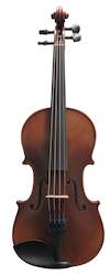 Violins: 1/16, 1/10, 1/8, 1/4, 1/2 Paganini 500 violin outfit