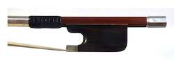 Cello Bow: 1/2, 3/4, 4/4 Schumann ipe wood silver-mounted cello bow