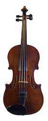 Violins: Czechoslovakian violin labelled Stradivarius