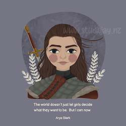 Women Of Inspiration: Arya Stark