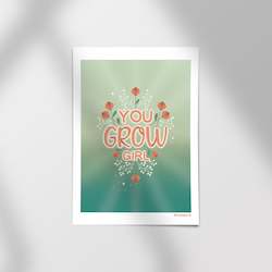 Grow girl â¢ Mini-print