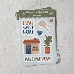 All: New home • Sticker sheet