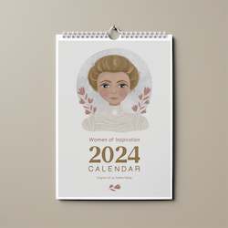 2024 Women of Inspiration wall calendar