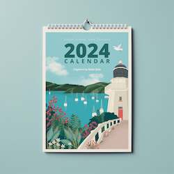 2024 Landscape Series wall calendar