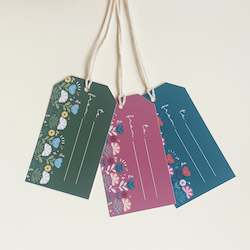 All: Floral gift tags â¢ set of six