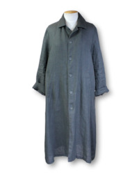 Clothing: Fog Linen Work. Mirthe Linen Coat - Size OS