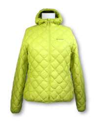 Clothing: Macpac. Uber Light Jacket with Hood - Size 18