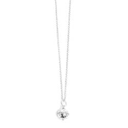 Clothing: Astro Ball Pendant Necklace - Silver