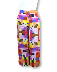 Clothing: Maaike. Cubist Print Pant - Size 2XL