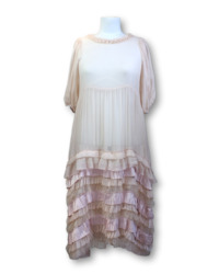 Clothing: Trelise Cooper. Out Frill Dawn Dress - Size 14