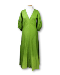 Briarwood. Linen Midi Dress - Size XS