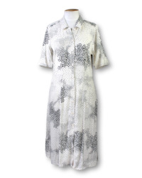 Clothing: Noa Noa. Dotted Moss Dress - Size 36 (NZ10)