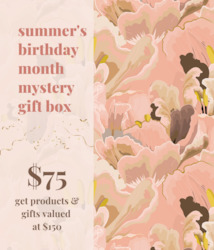 Internet only: Birthday Month Mystery Gift Box - $75