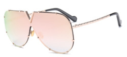 Sunglass: Women's shield Sunglasses