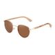 Unisex Polarized 50 / 50  Wood  Sunglasses