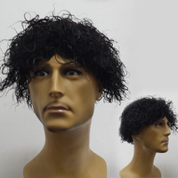 Men's Human Hair Short Wig HWWL10