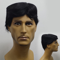 Vitamin product manufacturing: Men's Human Hair Short Wig HW9401