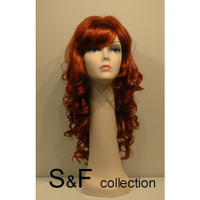 Synthetic Side Bang Long Curly Wig S&F124