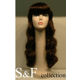 Synthetic Large Wavy Long Wig S&F009