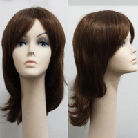 Synthetic Medium Length Wig S&F018