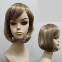 Vitamin product manufacturing: Synthetic Face Framing Straight Short Bob Wig S&F212