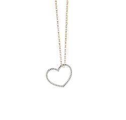 Jewellery: 18k Heart Pendant