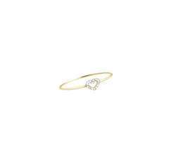 Jewellery: 18k Diamond Heart Ring