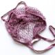 SustainaBLAH NZ Made Reusable String Shopping Bag - Purple Rain