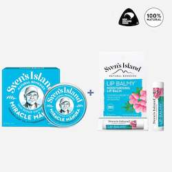 Products: Miracle Manuka + Lip Balmy Bundle