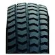 3.00 - 8 Black Non Marking Puncture Proof Tyre