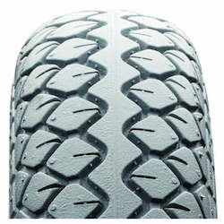 Mobility Scooter And Power Chair Tyres: 4.00 - 5 Grey Tyre 4PR C154G Diamond Tread