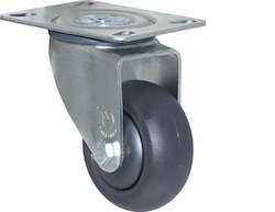Castors Medium Duty 85kg 200kg: 75mm Polyurethane Wheel Castors - 200KG Rated