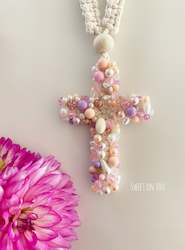Frontpage: PASTEL BLINGED CROSS